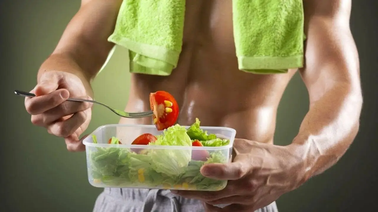 Healthy post-workout meal