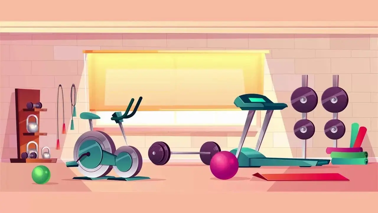 Early sketches of fitness equipment
